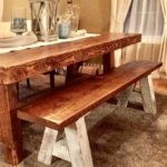 Chic and Antique Farm Bench