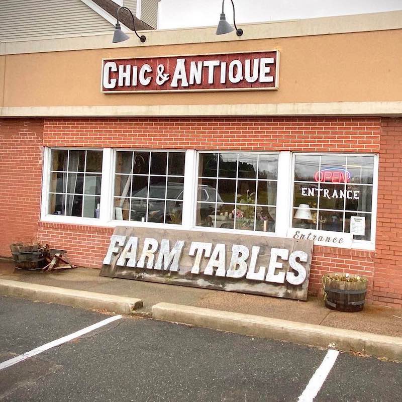 Chic & Antique Live Edge and Rough Sawn Farmhouse Furniture